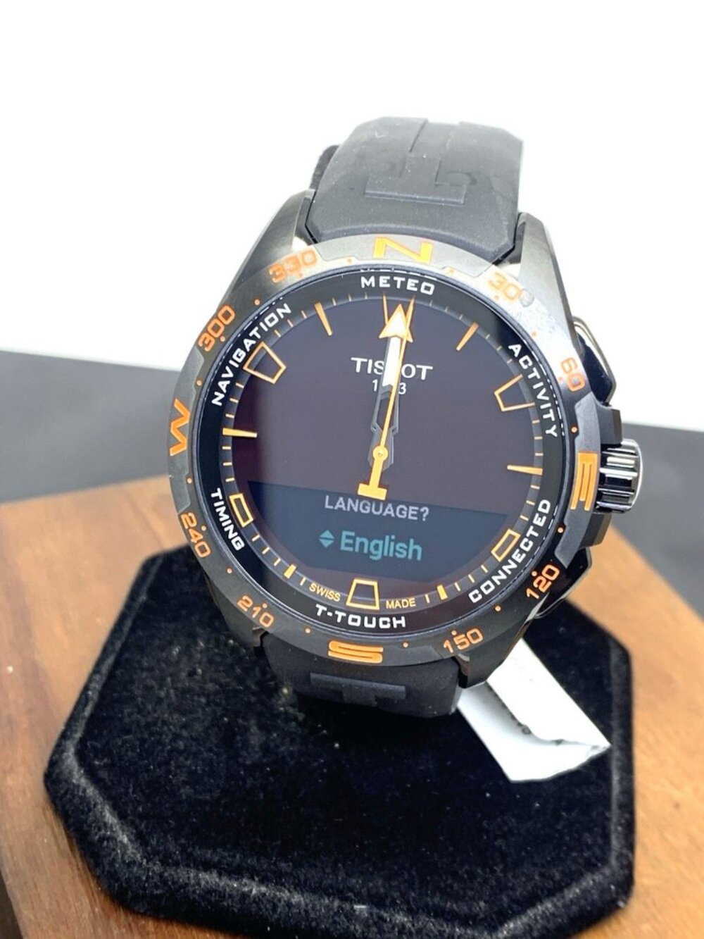 Tissot T-Touch Connect Solar Men's Watch Titanium Black 47.5mm T1214204705104